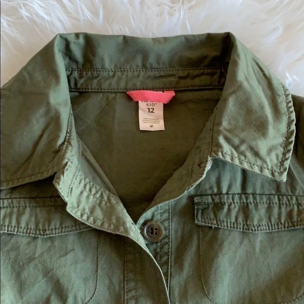 Trendy Olive Green Jacket